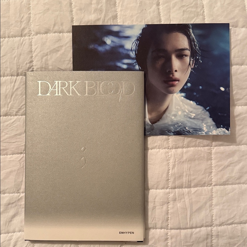 Enhypen Dark Blood Album with Photocard